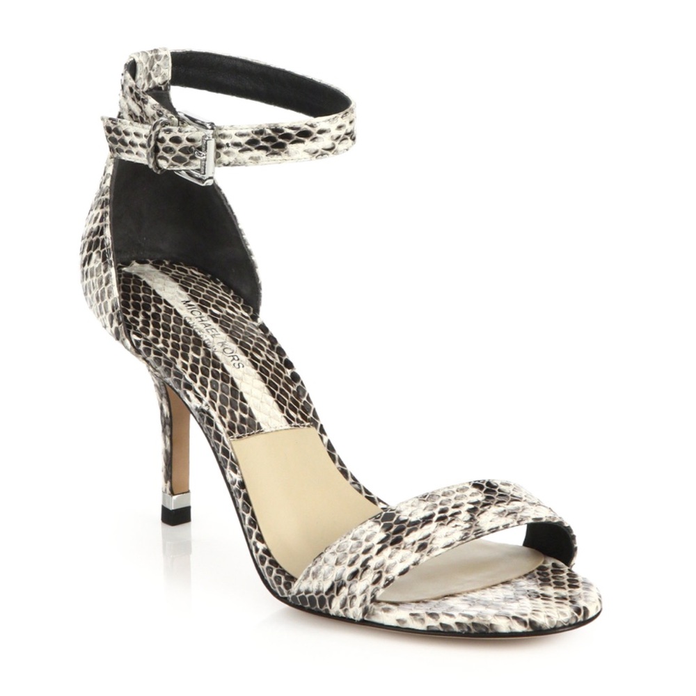Michael Kors Collection | ‘Natasia’ Snakeskin Heels